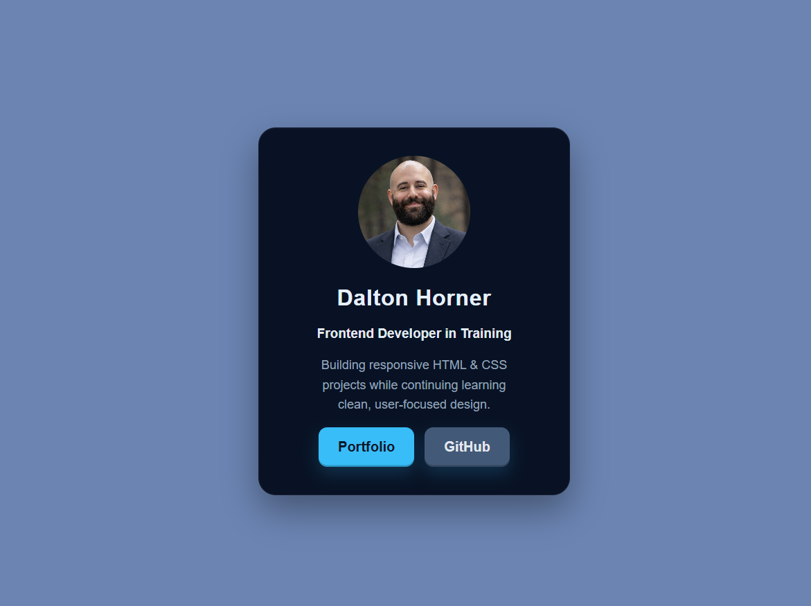 Dalton Horner | Front-End Portfolio